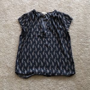 H&M giraffe blouse size (4)